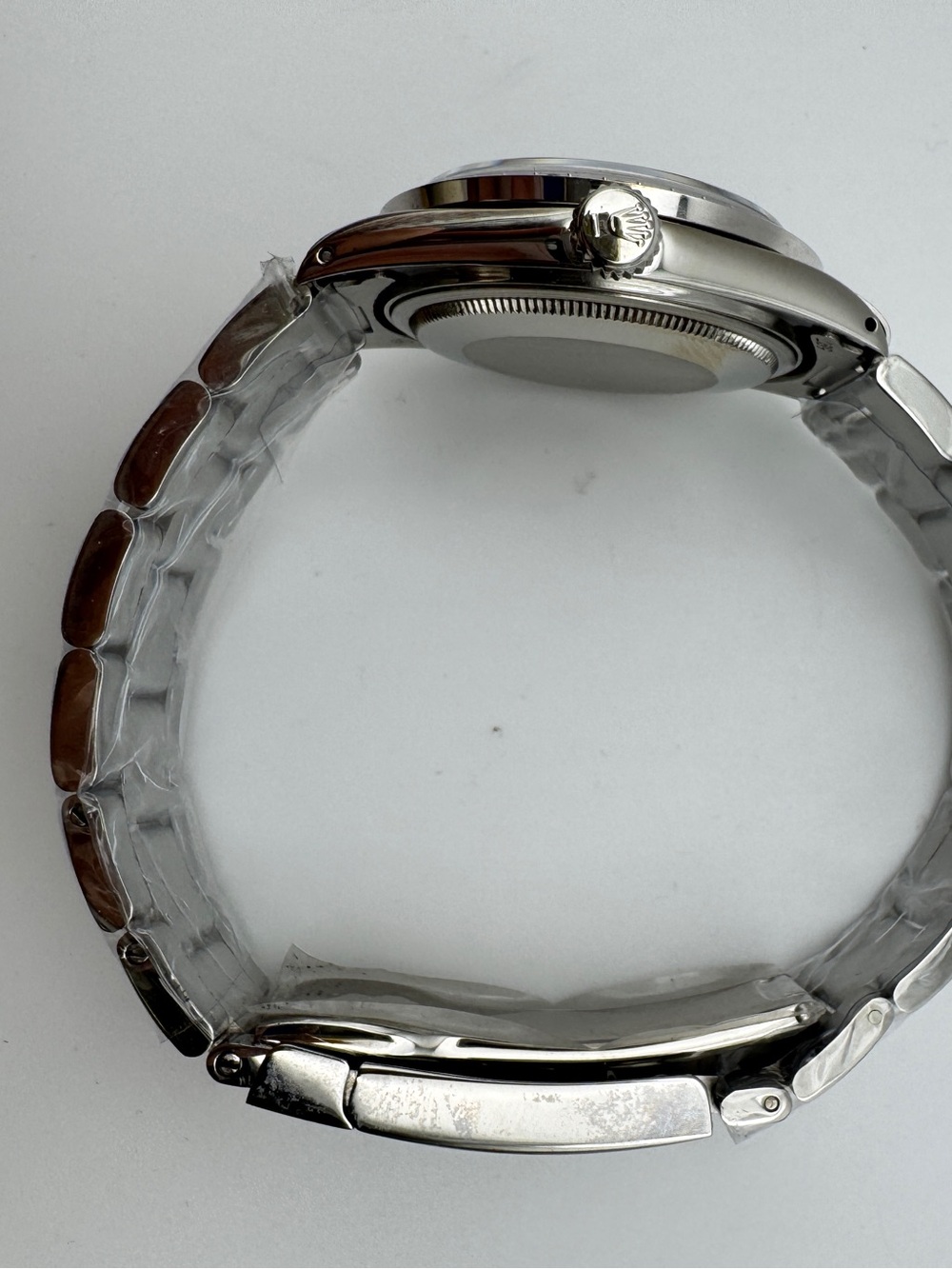 Rolex 1601 Datejust Stainless Steel Diamond Bezel Watch CUSTOM - Picture 7 of 12